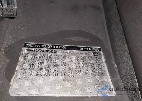 2017 Chevrolet Traverse 1Lt z USA, uszkodzony, nr VIN 1GNKRGKD1HJ200096